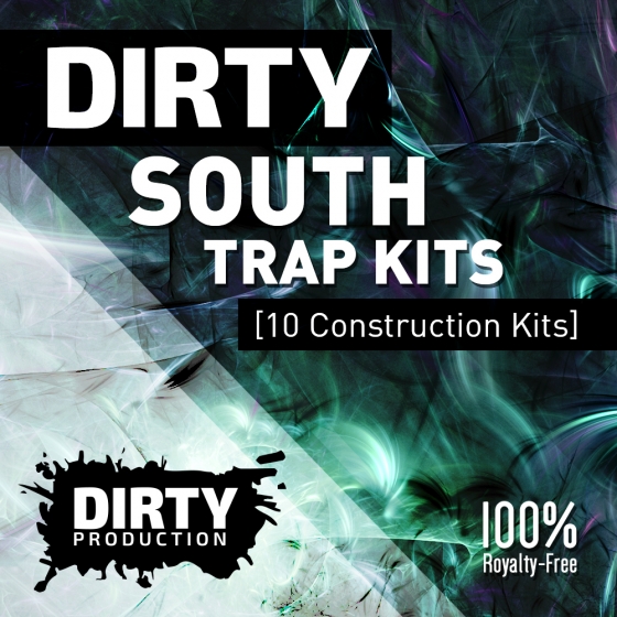 Dirty Production Dirty South Trap Kits WAV MiDi